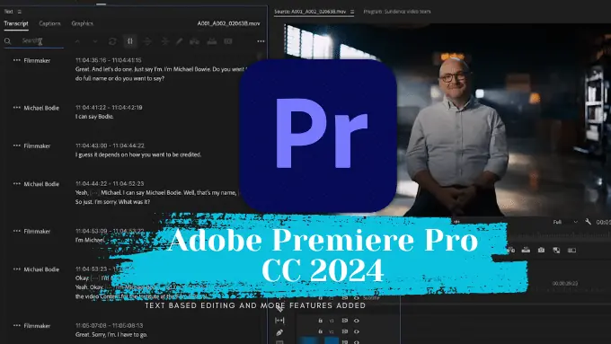 Adobe Premiere Pro CC 2024 Review screenshot